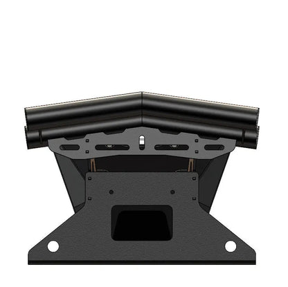 Polaris RZR Pro XP Double Tube Front Bumper with Winch Mount Back