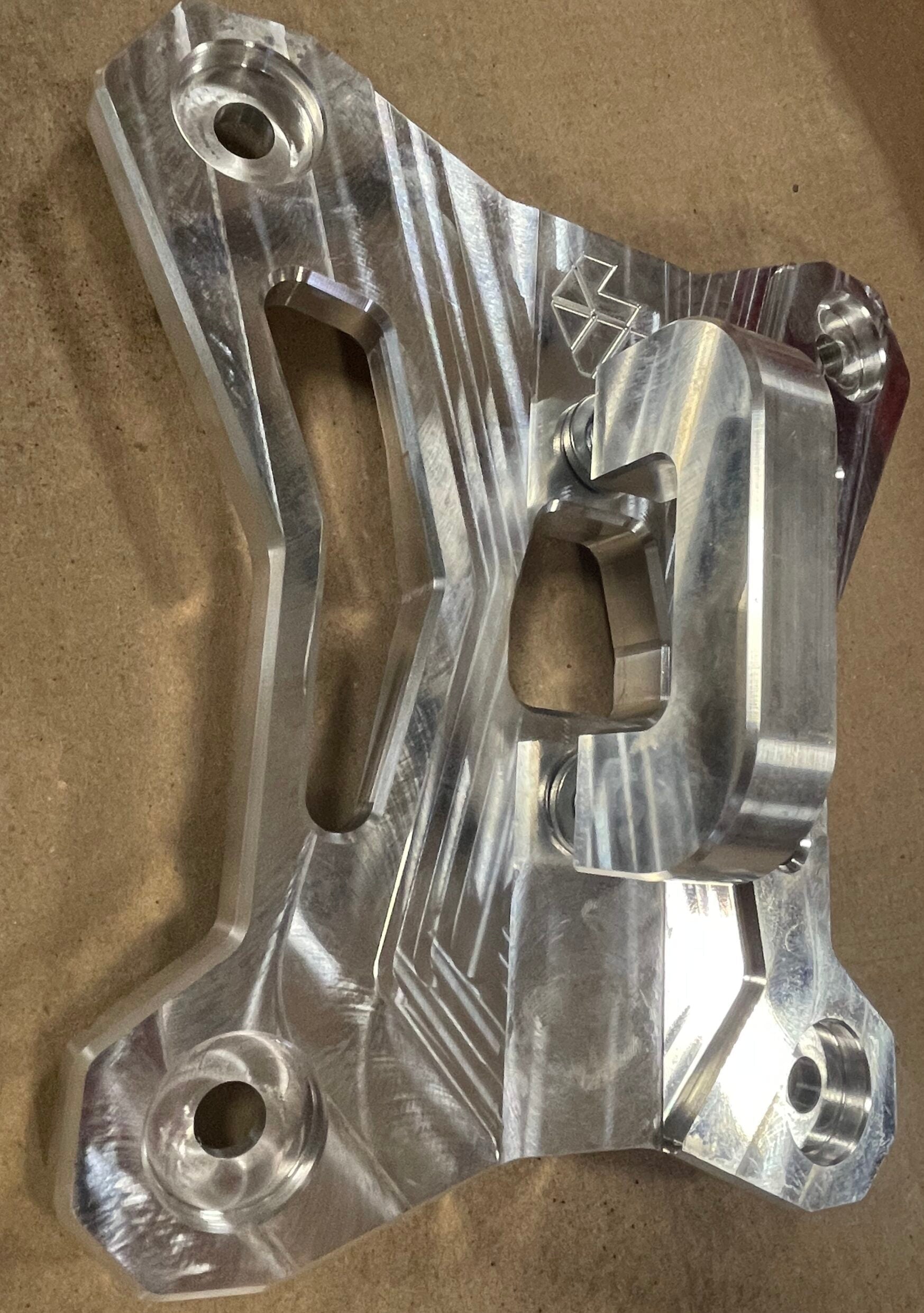 Polaris RZR Pro XP Radius Rod Plate L&W Fab