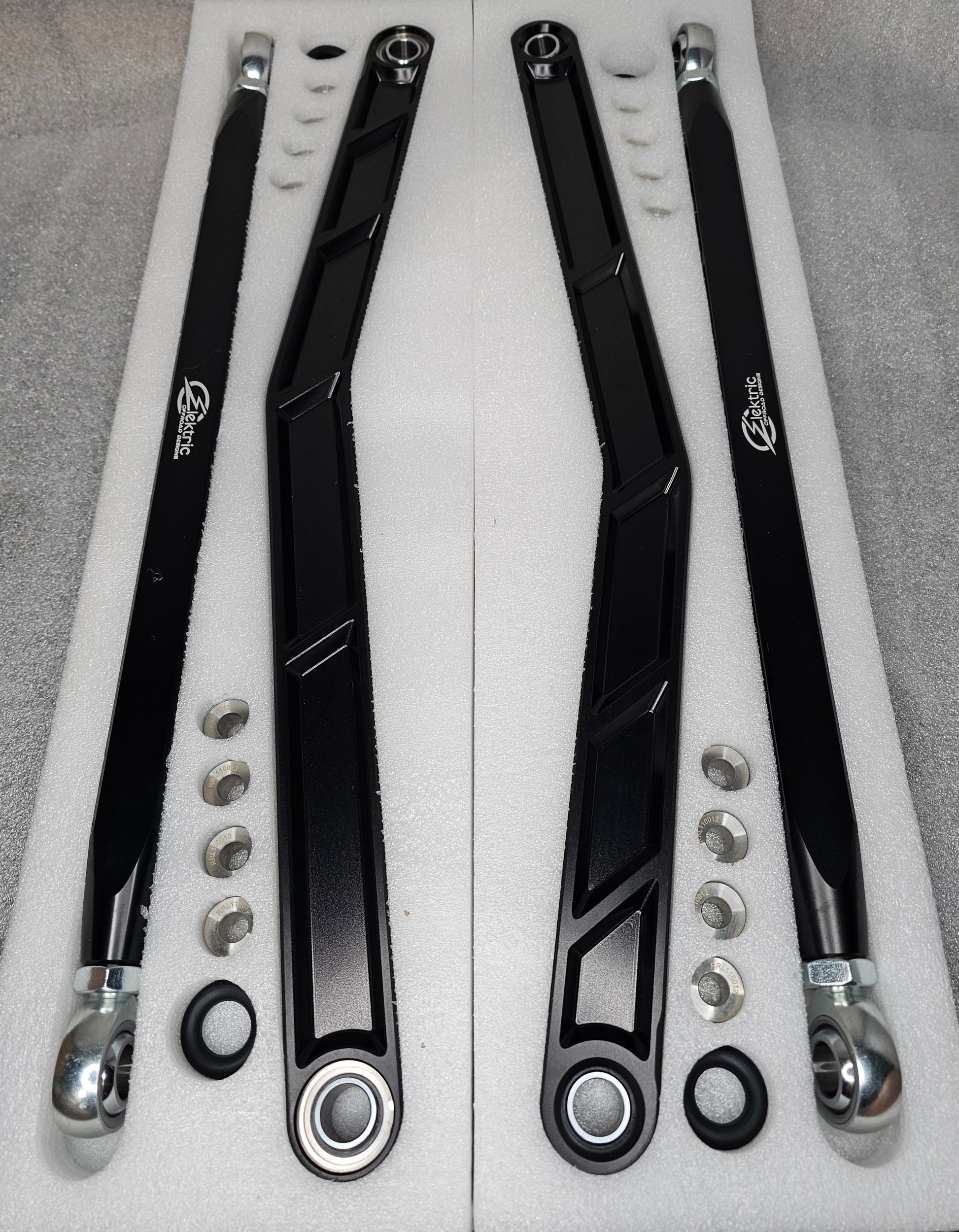 Polaris RZR Pro XP Radius Rods (Black)
