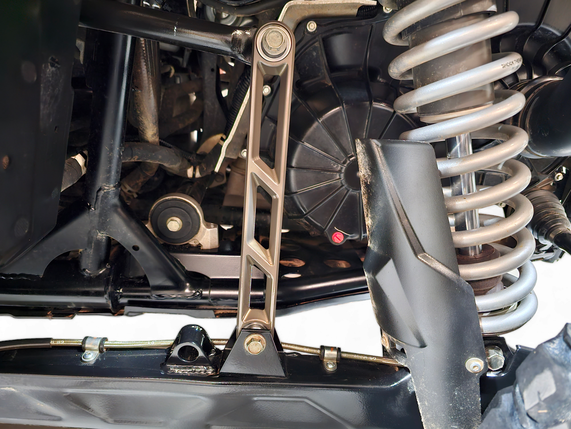 Polaris RZR Pro XP Rear Sway Bar Links (Gun Metal)
