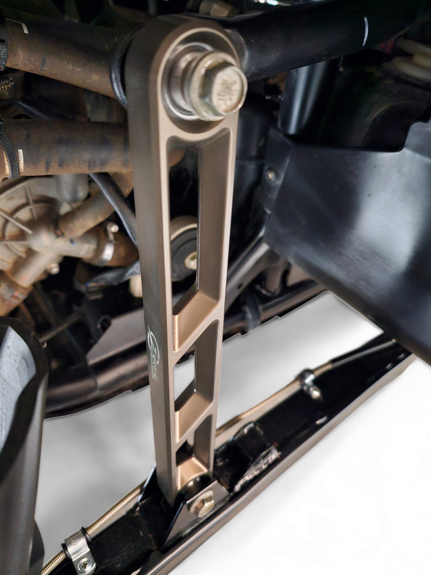 Polaris RZR Pro XP Rear Sway Bar Links (Gun Metal)