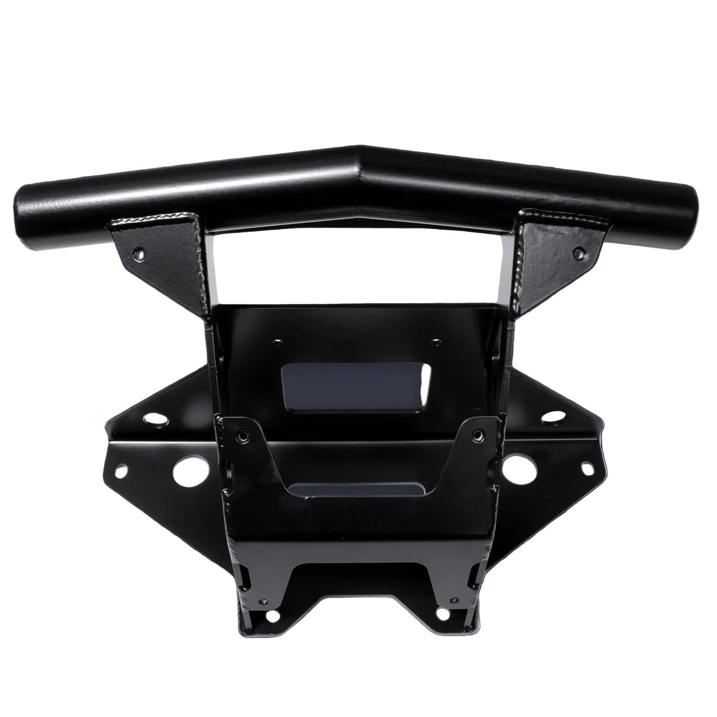 Polaris RZR Pro XP Single Tube Front Bumper with Winch Mount Back View