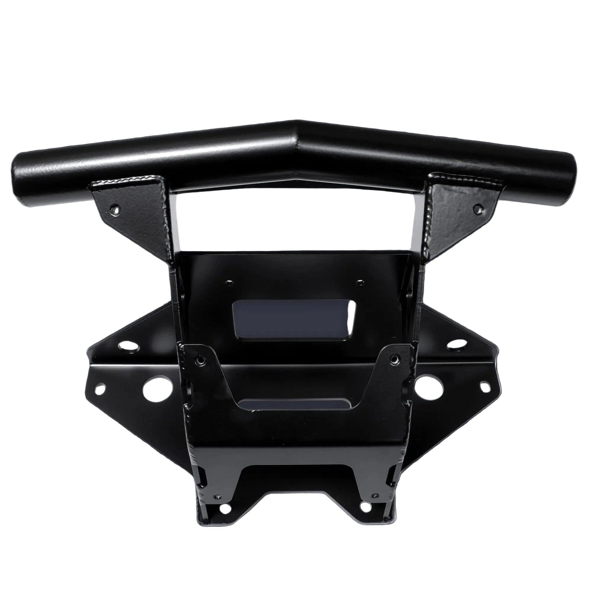 Polaris RZR Pro XP Single Tube Front Bumper with Winch Mount Back View