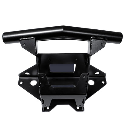 Polaris RZR Pro XP Single Tube Front Bumper with Winch Mount Back View