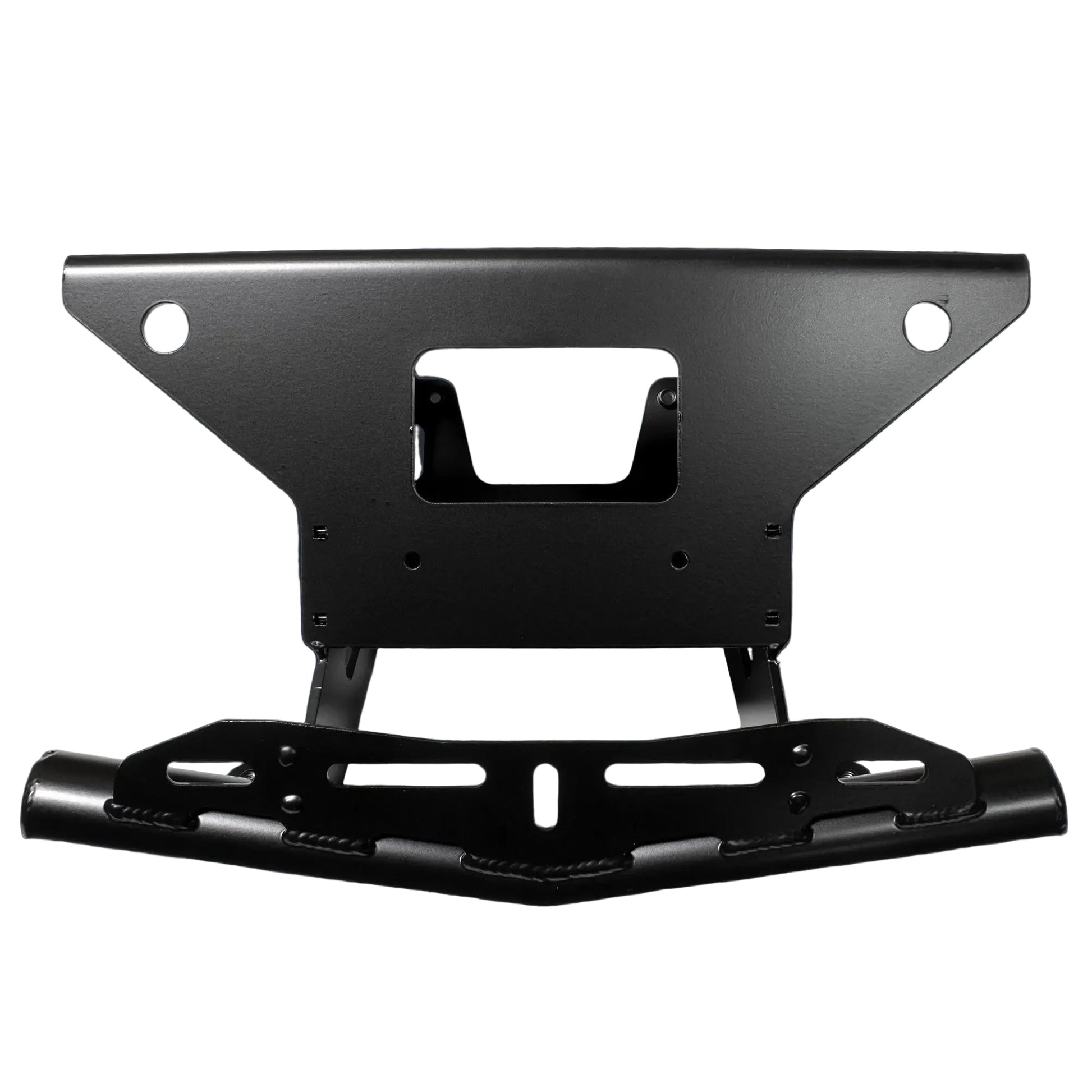 Polaris RZR Pro XP Single Tube Front Bumper with Winch Mount Top View