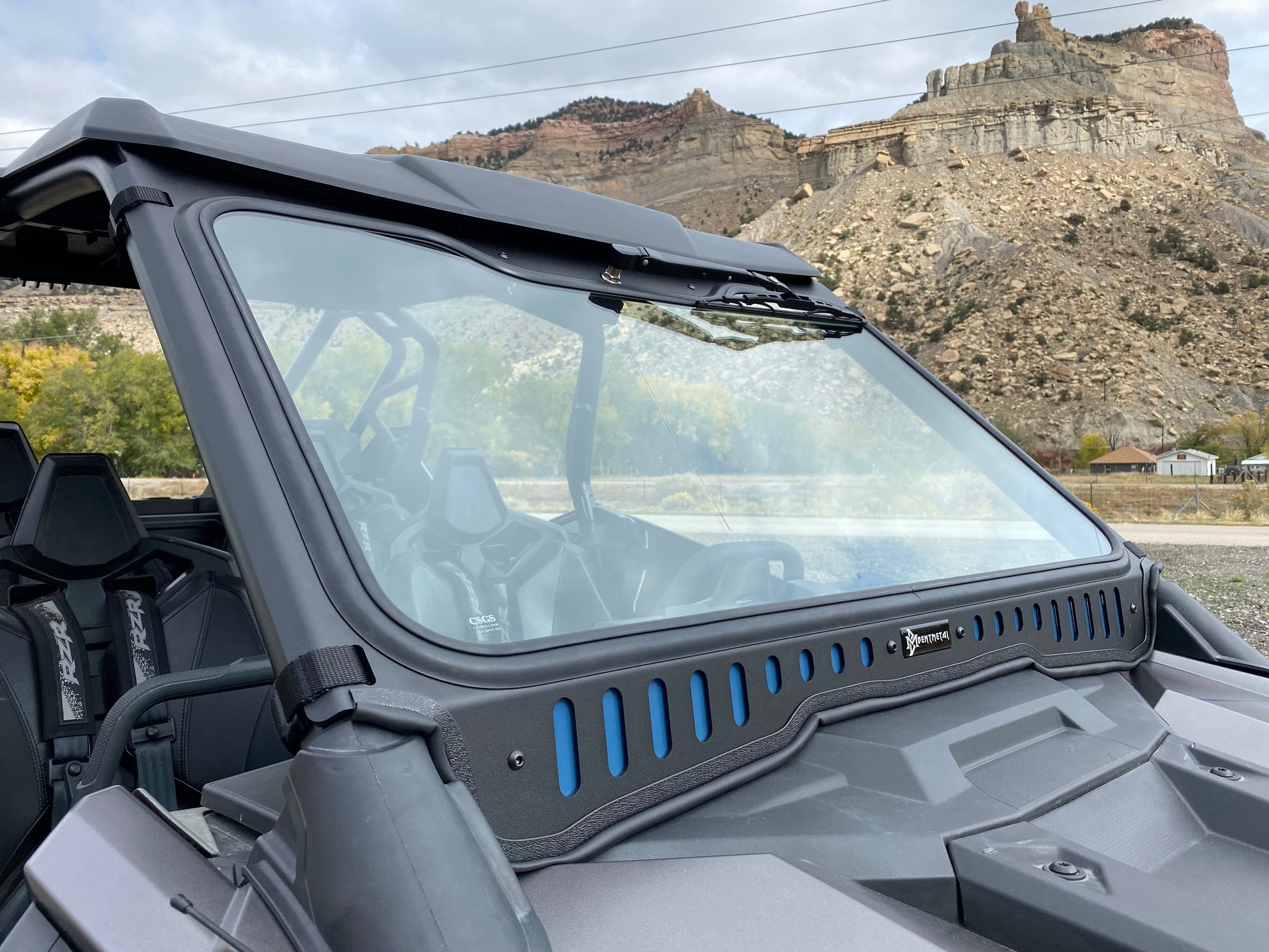 Polaris RZR Pro XP / Turbo R (2020-2024) Vented Glass Windshield Bent Metal Off-Road