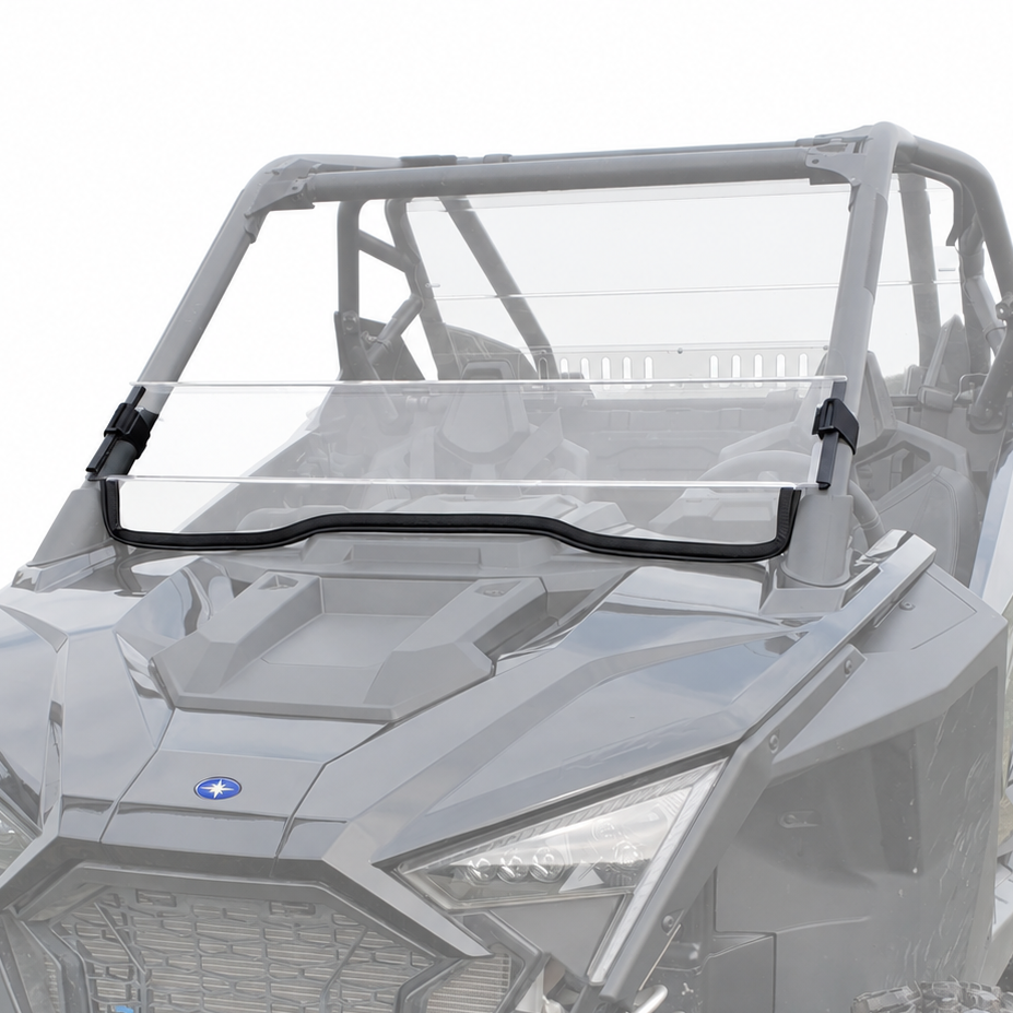 Polaris RZR Pro XP / Turbo R Polycarbonate Half Windshield | 3 Star UTV