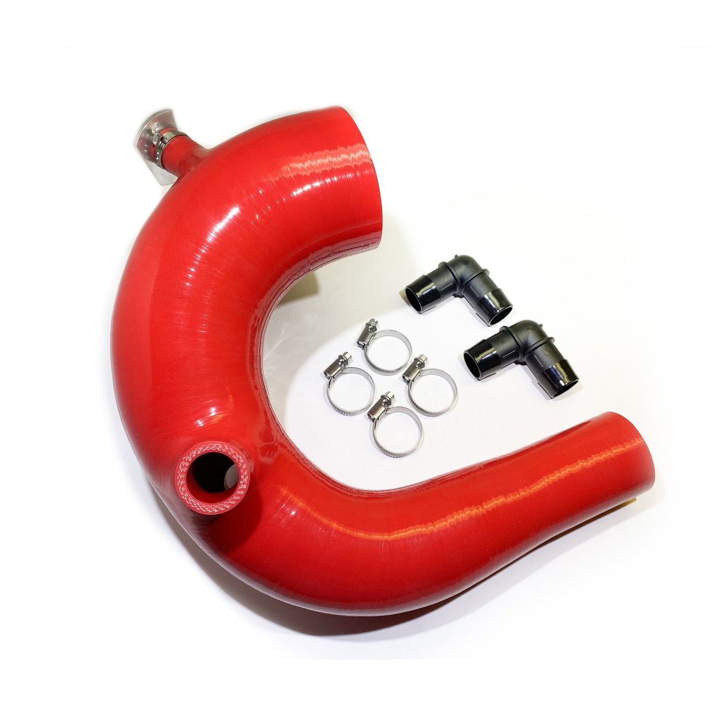 Polaris RZR Pro XP / Turbo R V-Flow Silicone Intake Tube (Airbox to Turbo) Evolution Powersports Red