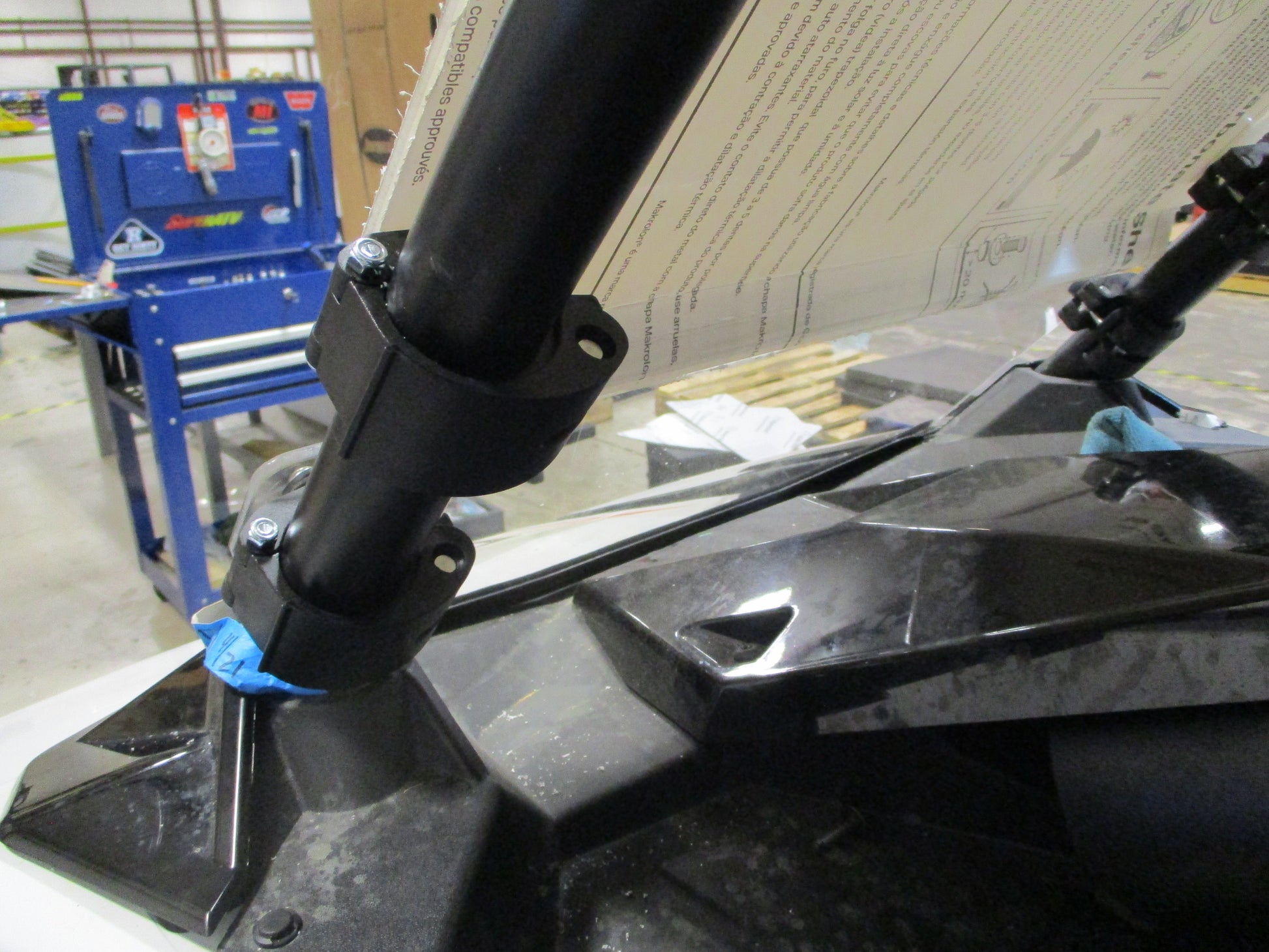 Polaris RZR RS1 CoolFlo Windshield with Fast Clamps Trail Armor