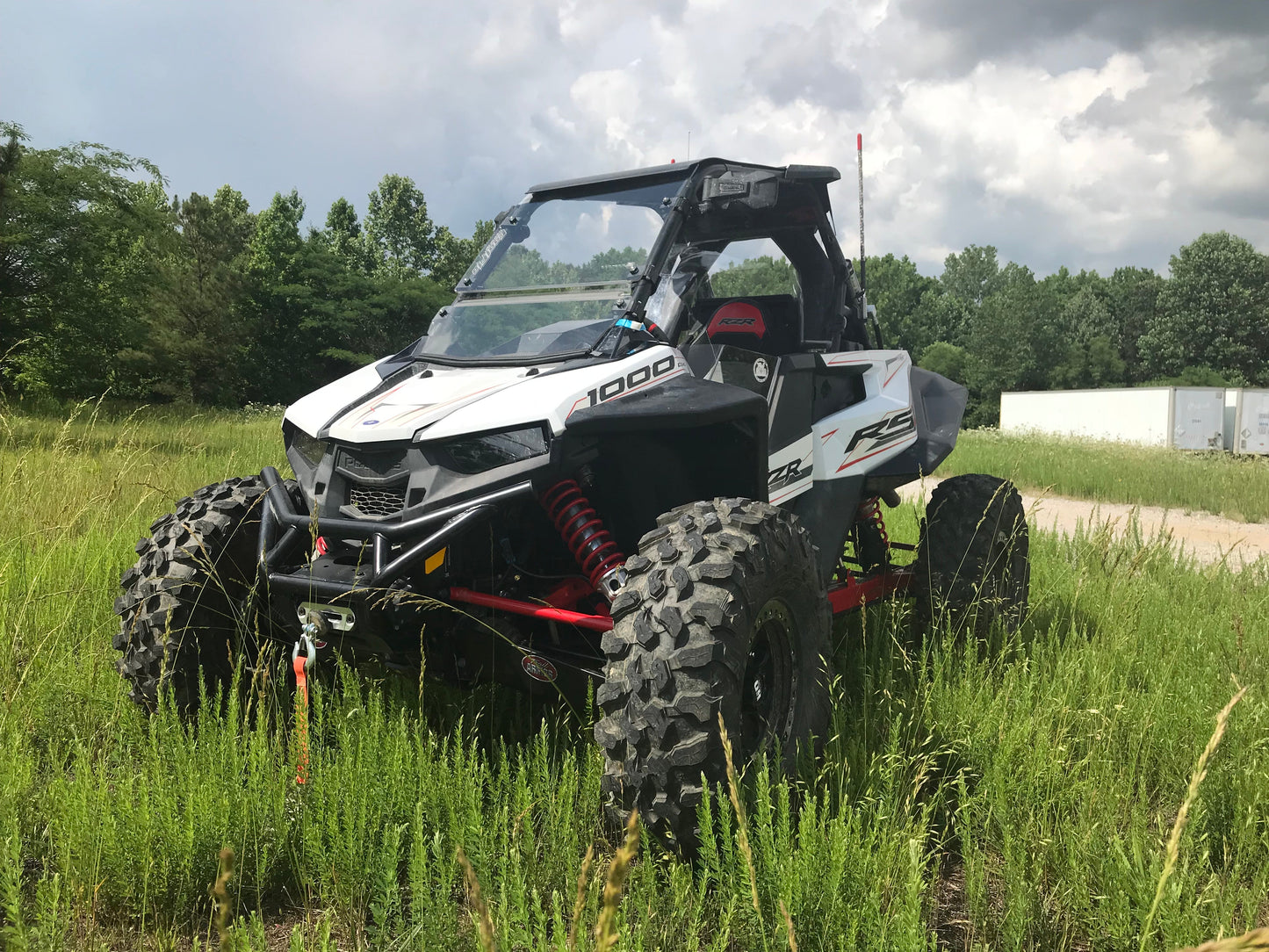 Polaris RZR RS1 CoolFlo Windshield with Fast Clamps Trail Armor