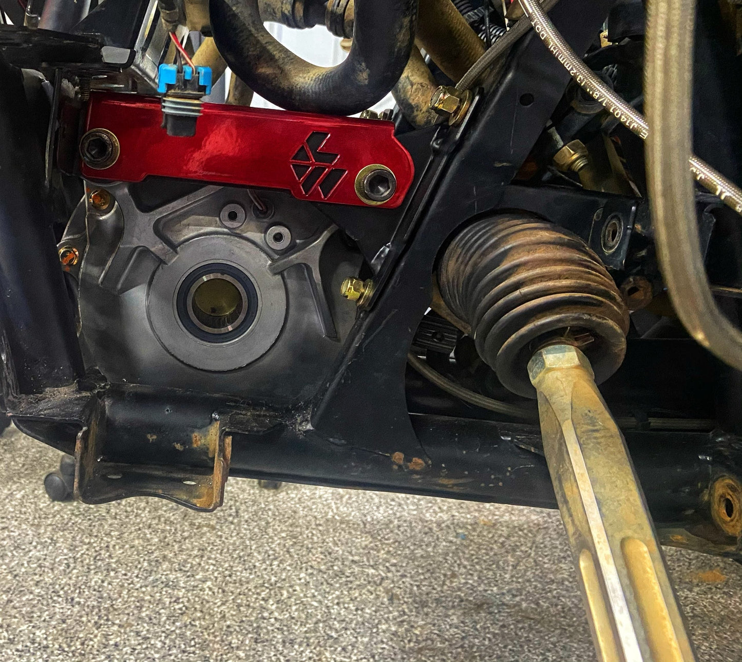 Polaris RZR RS1 Differential Plate L&W Fab