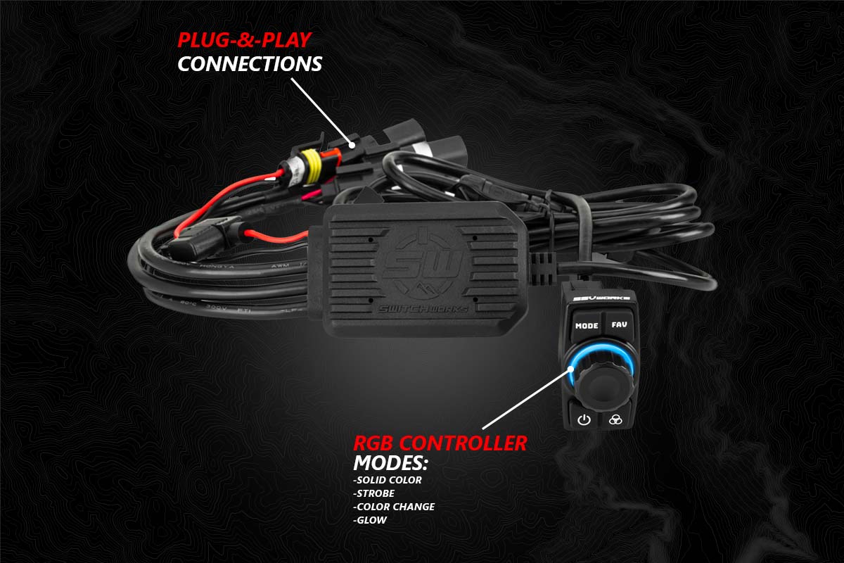 Polaris RZR Ride Command (2014-2023) V-Spec 5 Speaker Kit SSV Works
