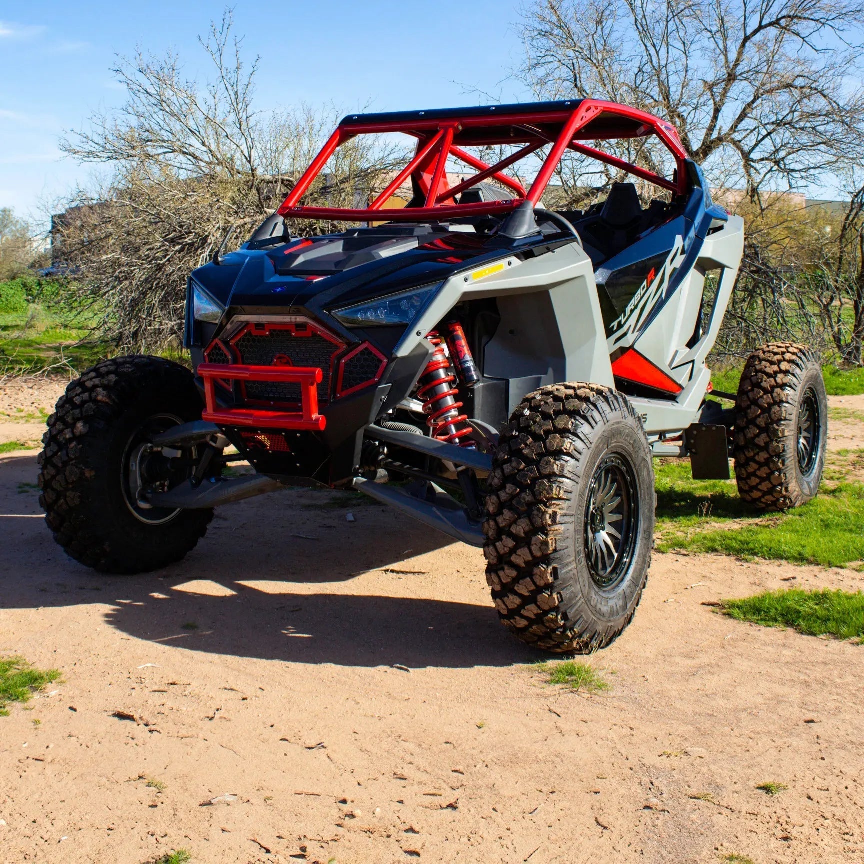 Polaris RZR Turbo R (2022-2024) Shorty Cage Front Angle