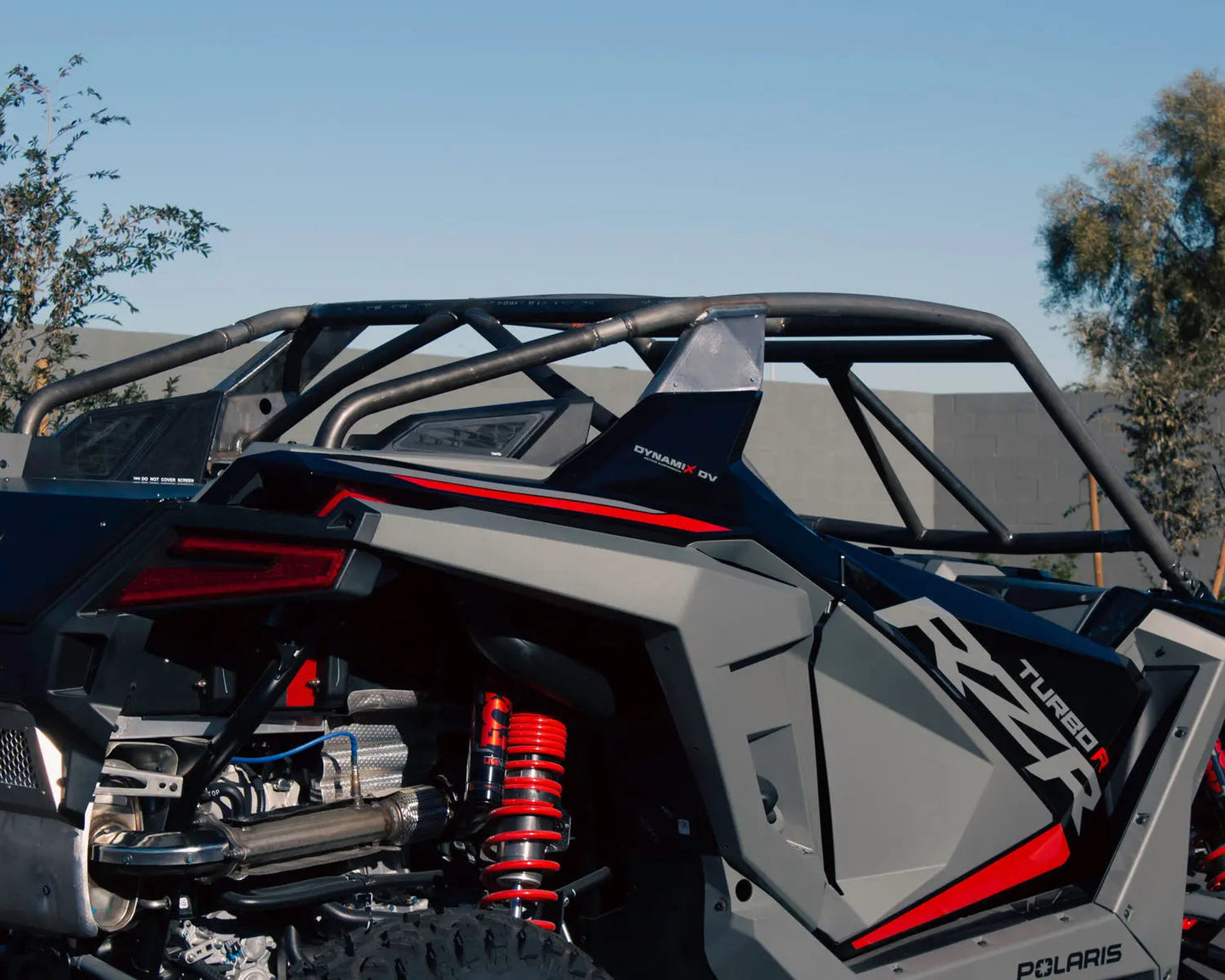 Polaris RZR Turbo R (2022-2024) Shorty Cage Rear Close Up