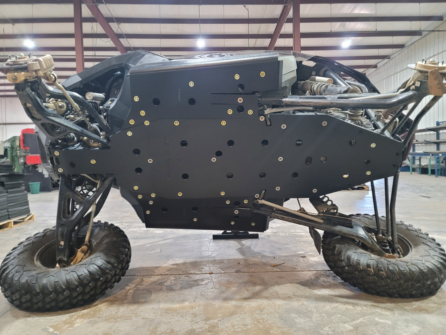 Polaris RZR Turbo R Full Skid Plate Trail Armor