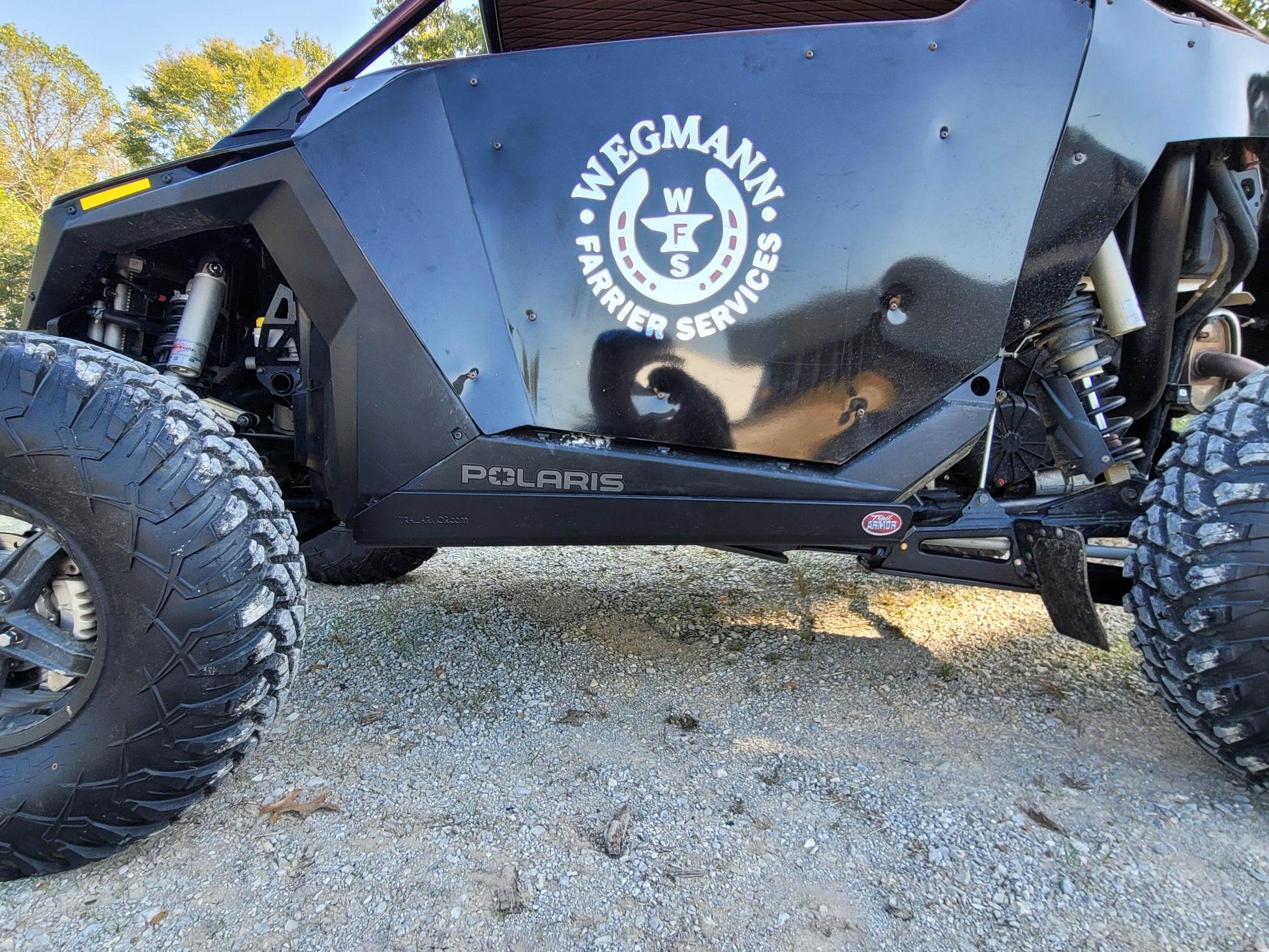 Polaris RZR Turbo R Full Skid Plate Trail Armor