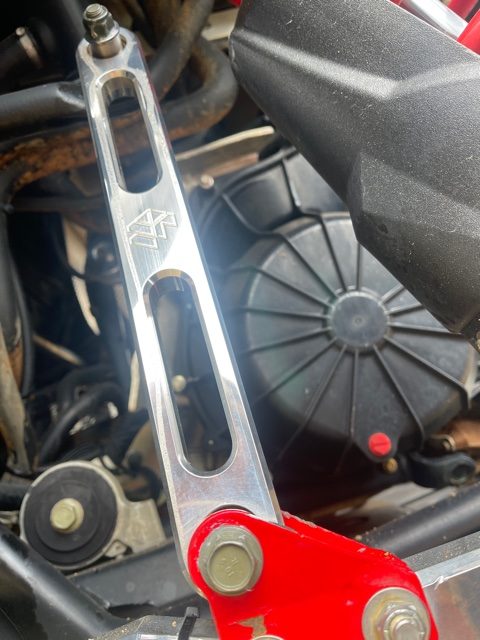 Polaris RZR Turbo R Rear Sway Bar Links L&W Fab