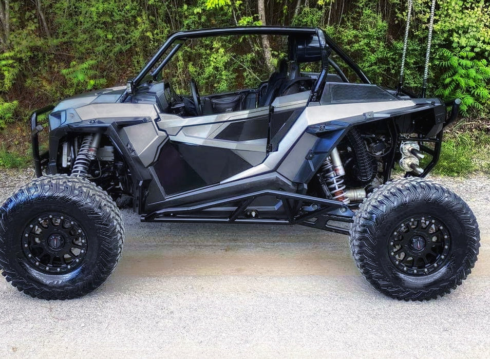 Polaris RZR Turbo S 2-Seat Tree Kickers L&W Fab