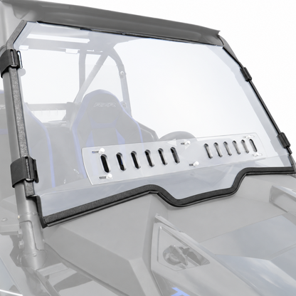 Polaris RZR Turbo S Scratch Resistant Polycarbonate Front Windshield | 3 Star UTV