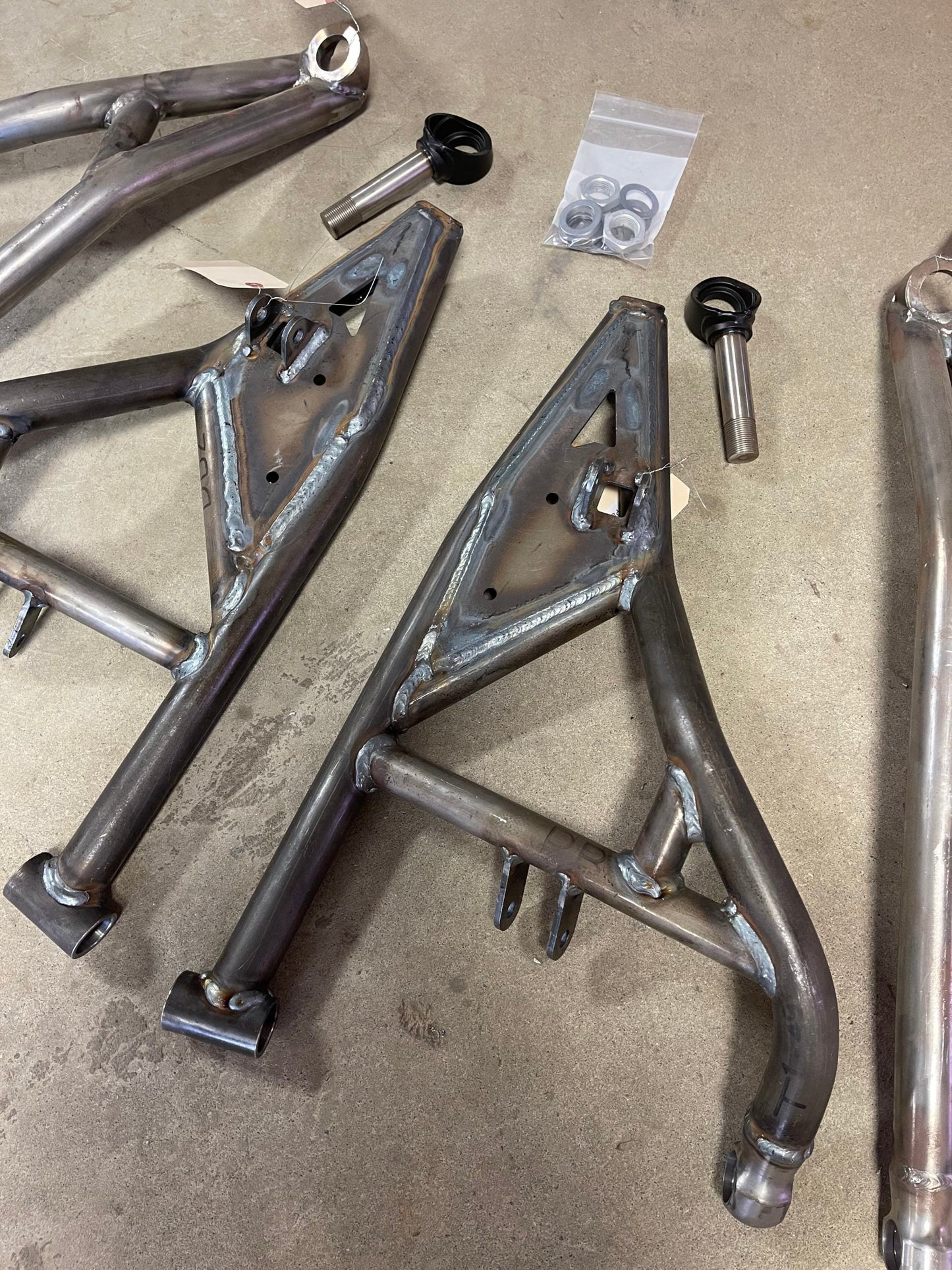 Polaris RZR Turbo S Forward Offset A-Arms L&W Fab
