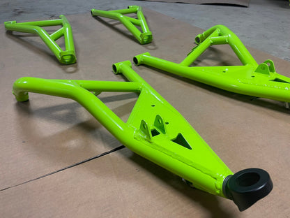 Polaris RZR Turbo S Forward Offset A-Arms L&W Fab
