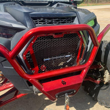 Polaris RZR Turbo S Front Snap-In Grille with Light Bar L&W Fab