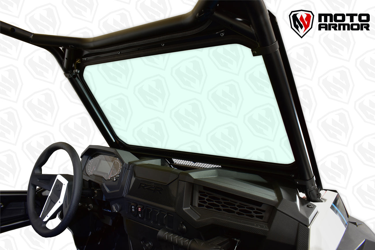 Polaris RZR Turbo S Full Glass Windshield Moto Armor