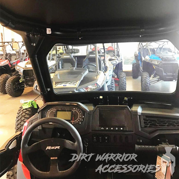 Polaris RZR Turbo S Glass Front Windshield Dirt Warrior Accessories