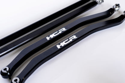 Polaris RZR Turbo S High Clearance Billet Radius Rod Set HCR Racing