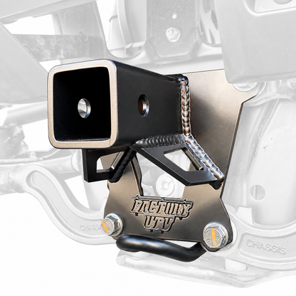 Polaris RZR Turbo S Radius Rod Plate Hitch Receiver | Factory UTV