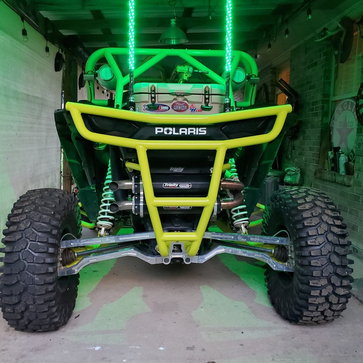 Polaris RZR Turbo S Rear Bumper L&W Fab