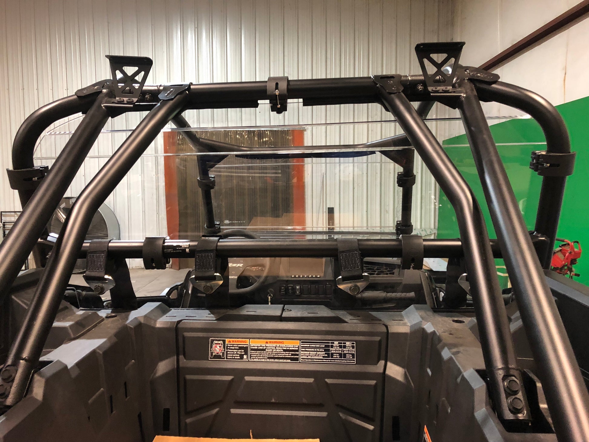 Polaris RZR Turbo S Rear Window Trail Armor