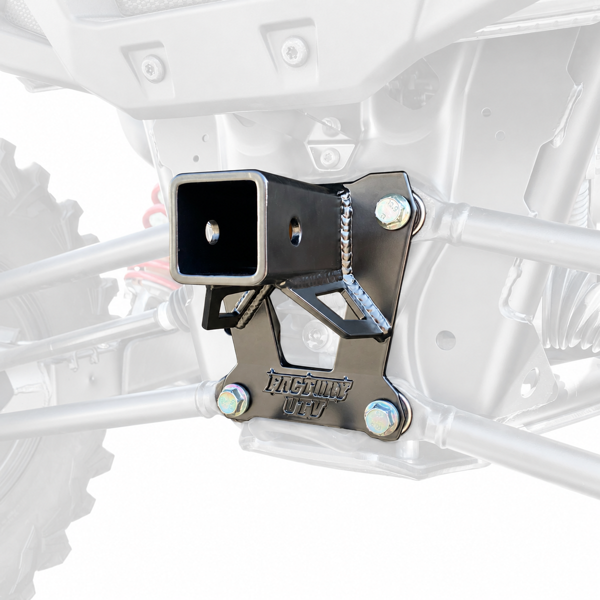 Polaris RZR XP 1000 (2017-2023) Radius Rod Plate Hitch Receiver | Factory UTV