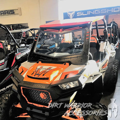 Polaris RZR XP 1000 / Turbo (2014-2018) Front Windshield Dirt Warrior Accessories