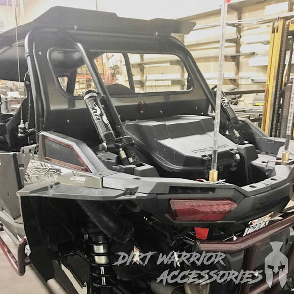Polaris RZR XP 1000 / Turbo (2014-2018) Glass Rear Windshield Dirt Warrior Accessories