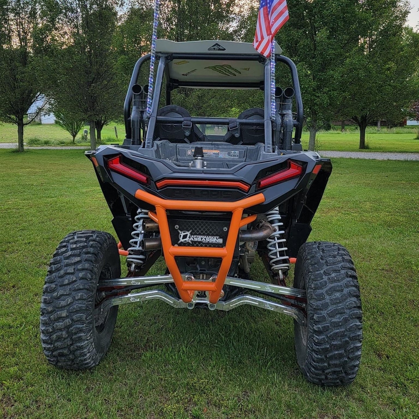 Polaris RZR XP 1000 / Turbo (2019-2023) Race Rear Bumper L&W Fab
