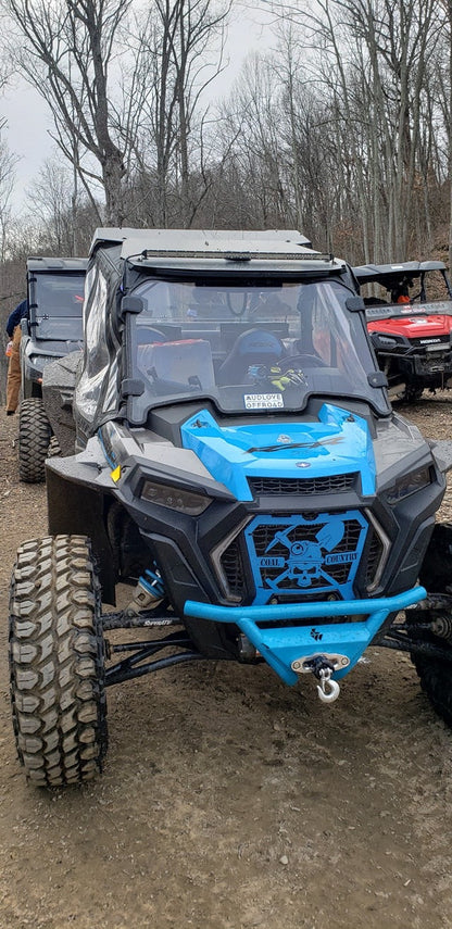 Polaris RZR XP 1000 / Turbo (2019-2023) Race Style Winch Bumper L&W Fab