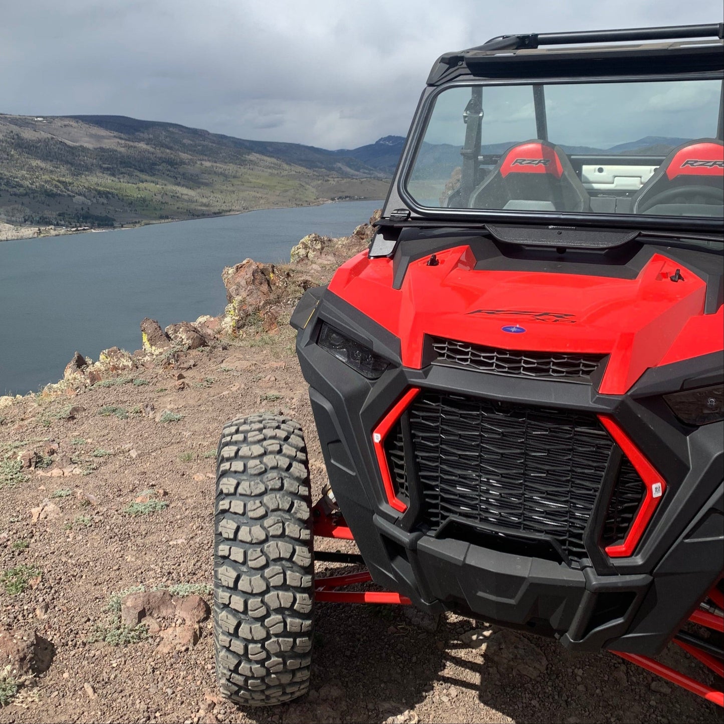Polaris RZR XP 1000 / Turbo (2019-2023) Vented Glass Windshield Bent Metal Off-Road