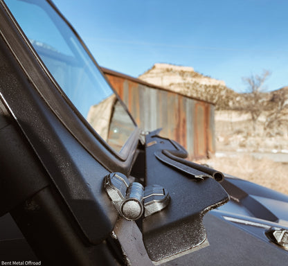 Polaris RZR XP 1000 / Turbo (2019-2023) Vented Glass Windshield Bent Metal Off-Road