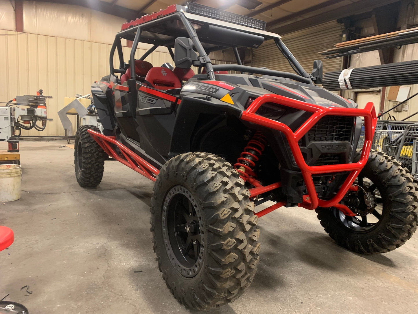 Polaris RZR XP 1000 / Turbo 4-Seat Tree Kickers L&W Fab