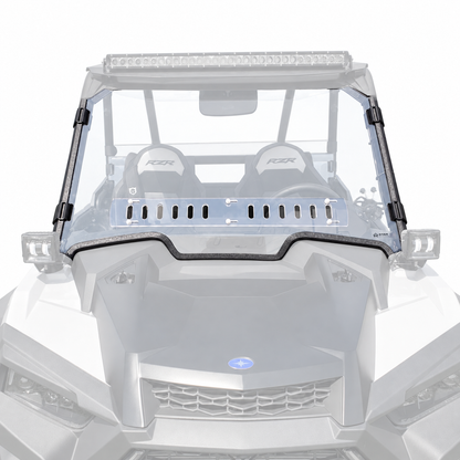 Polaris RZR XP 1000 / Turbo Scratch Resistant Polycarbonate Front Windshield | 3 Star UTV