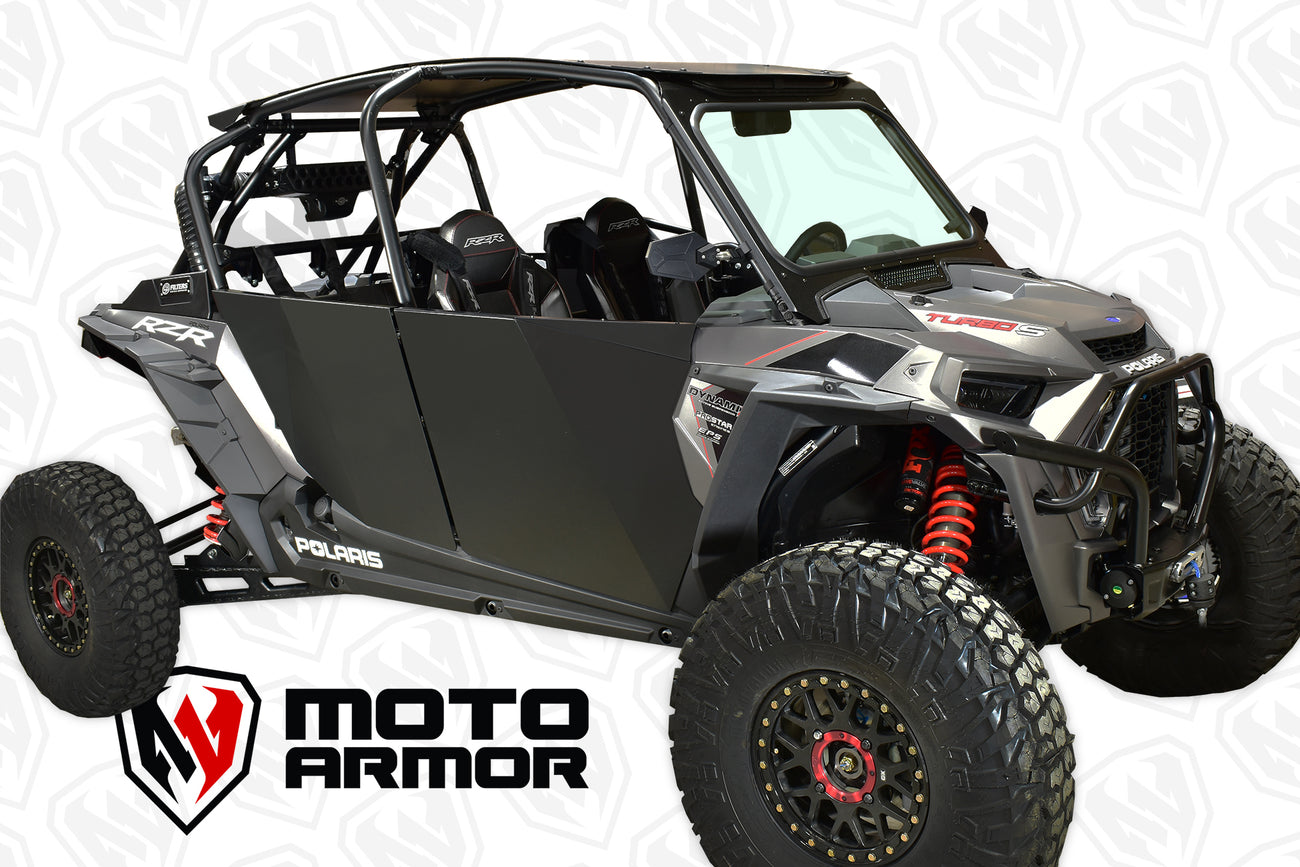 Polaris RZR XP 1000 / Turbo / Turbo S 4-Seat Aluminum Doors Moto Armor