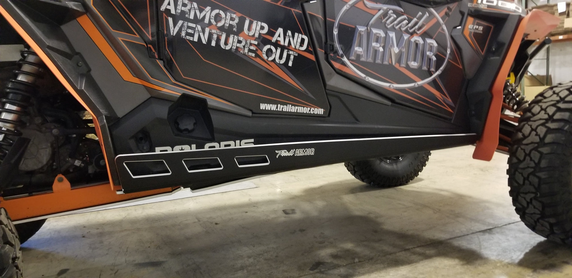 Polaris RZR XP 1000 / Turbo / Turbo S Full Skid Plate Trail Armor