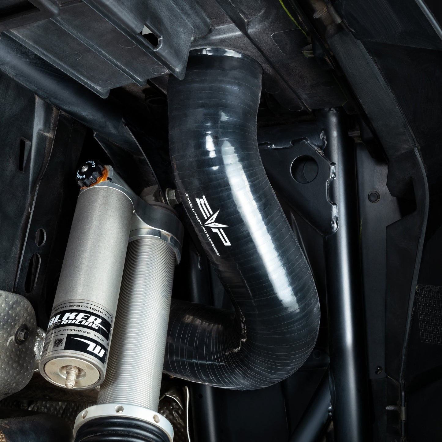 Polaris RZR XP 1000 / Turbo / Turbo S V-Flow Silicone Intake Tube (Bed to Airbox) Evolution Powersports
