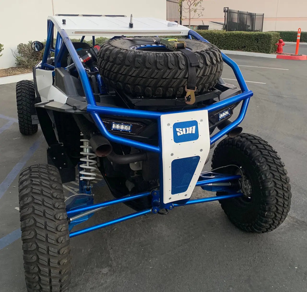 Polaris RZR XP 1000/Turbo/Turbo S X-Plorer Series Adventure Rack Rear View