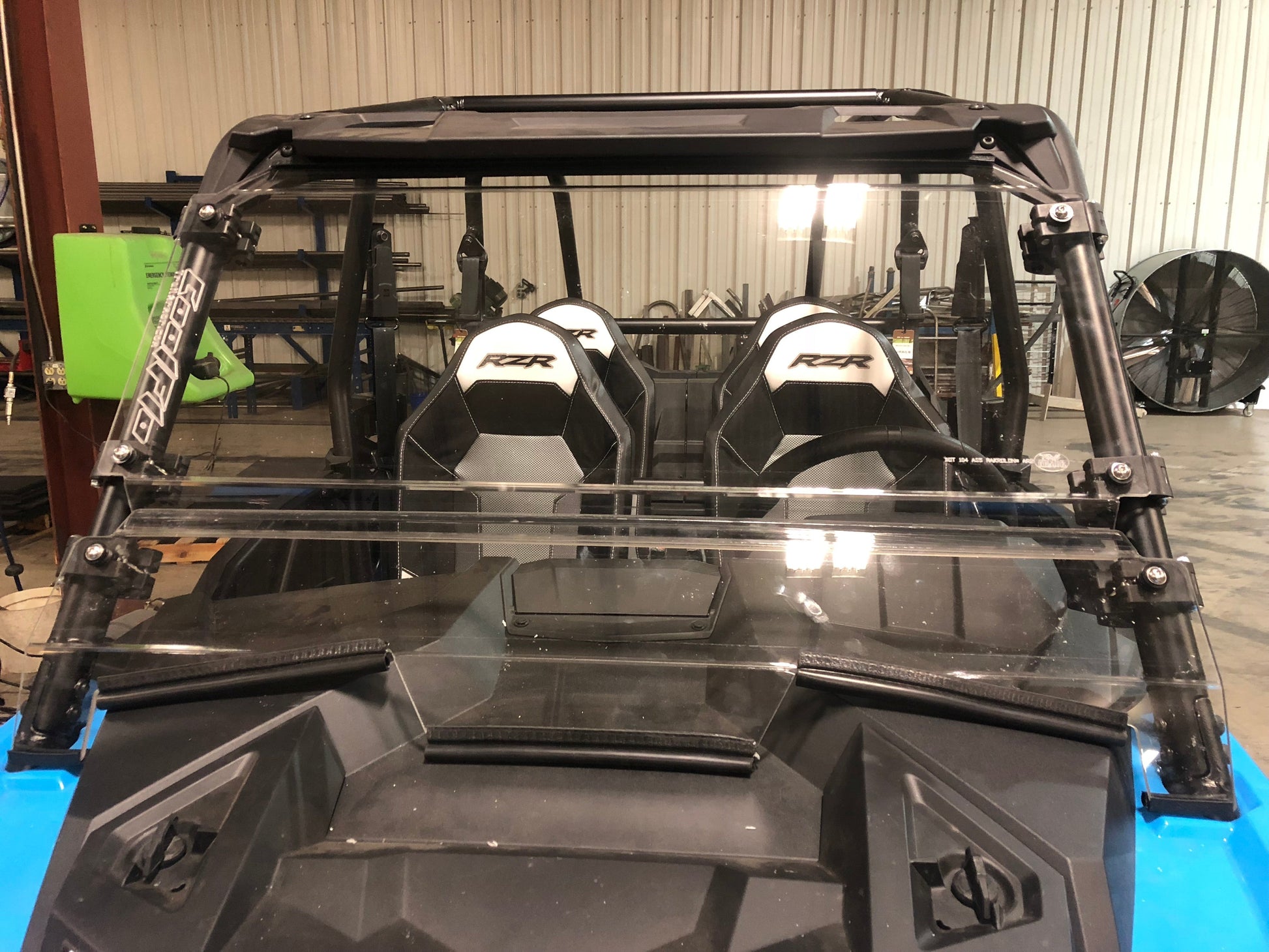 Polaris RZR XP 1000 / Turbo Ultimate CoolFlo Windshield Trail Armor