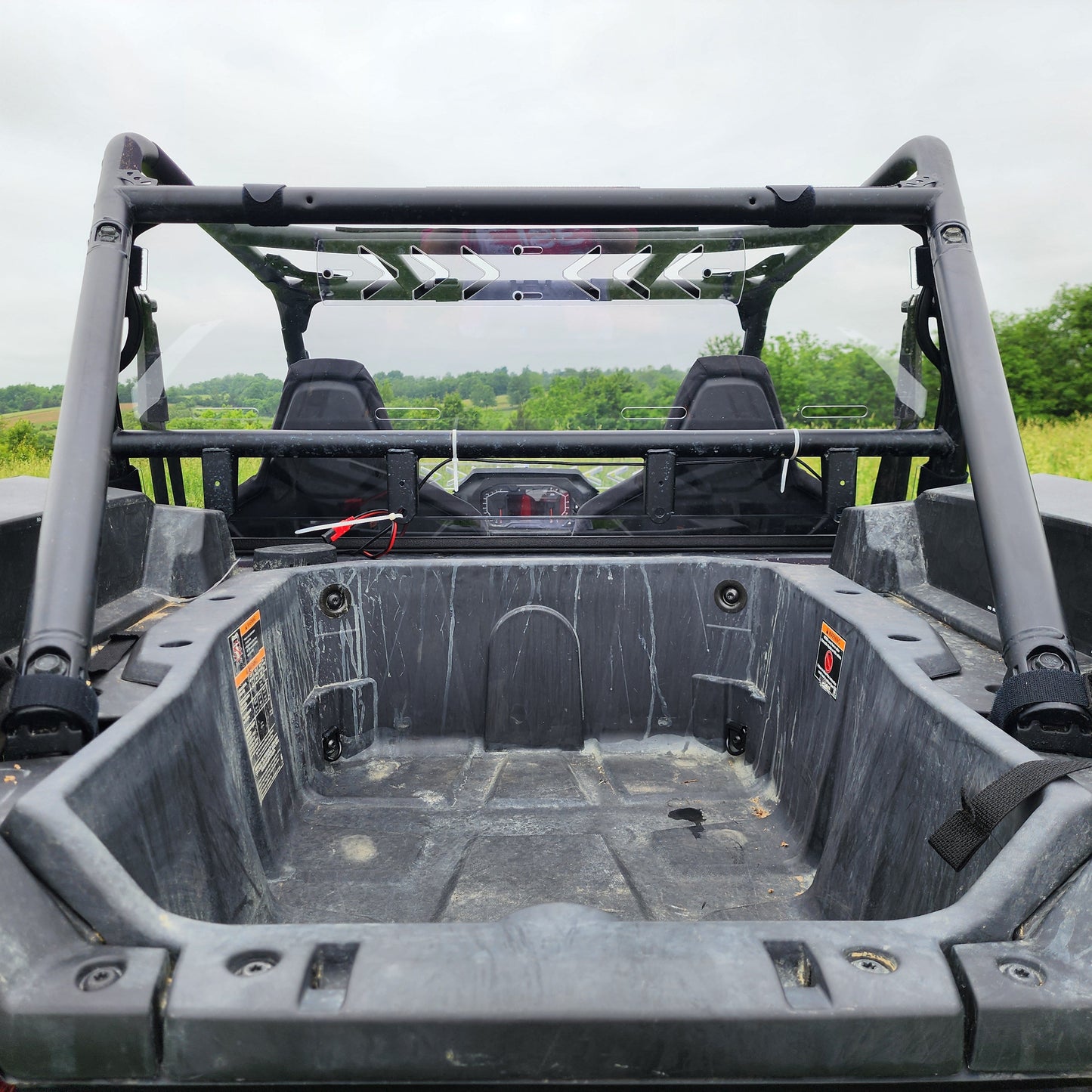 Polaris RZR XP 2024-2025 UTV Rear Windshield – Off-Road Ready
