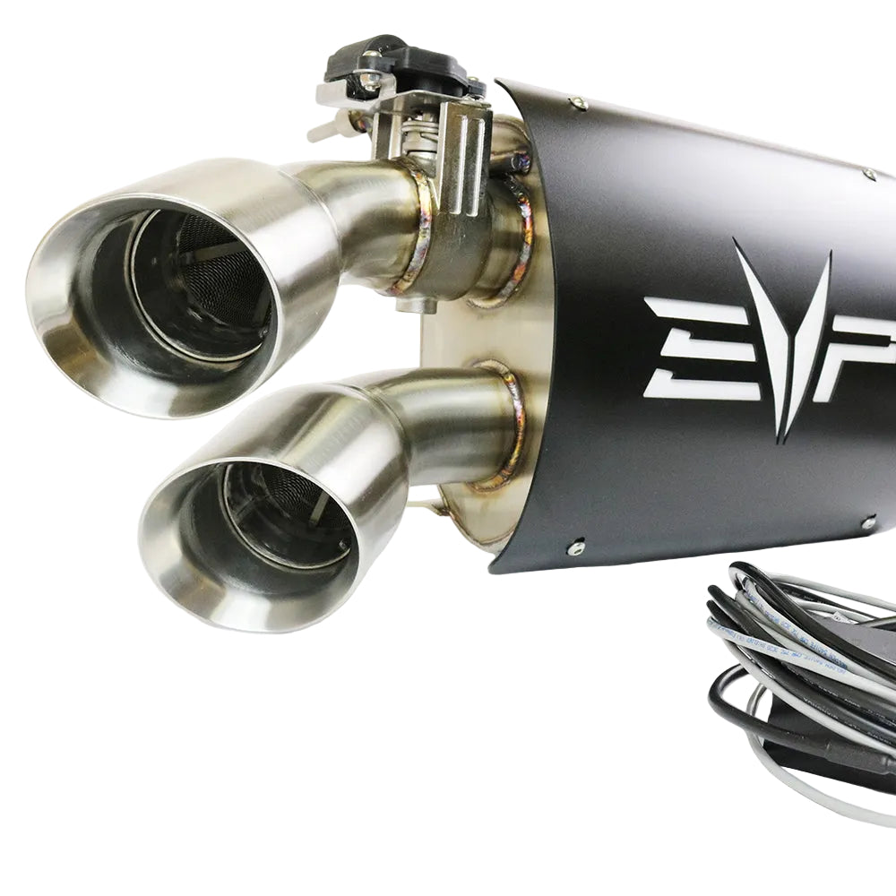 Polaris RZR XP Turbo Electric Captain's Choice Exhaust Evolution Powersports