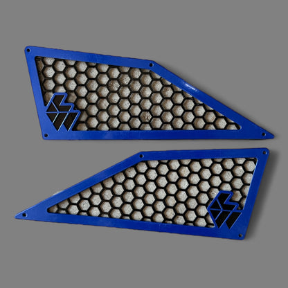 Polaris RZR XP Turbo / Turbo S Side Grille Vent Covers L&W Fab