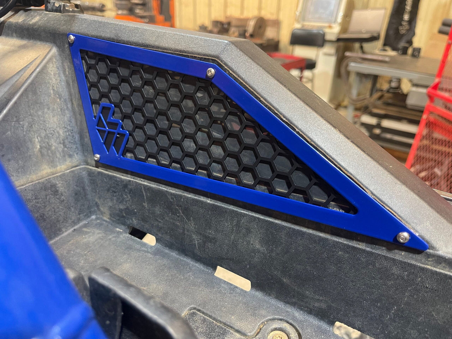 Polaris RZR XP Turbo / Turbo S Side Grille Vent Covers L&W Fab